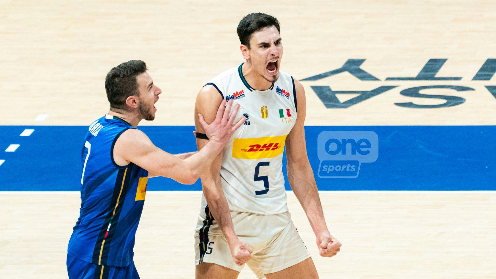 Italy reaches back-to-back FIVB MWCH Finals after stunning sweep vs world No. 1 Poland